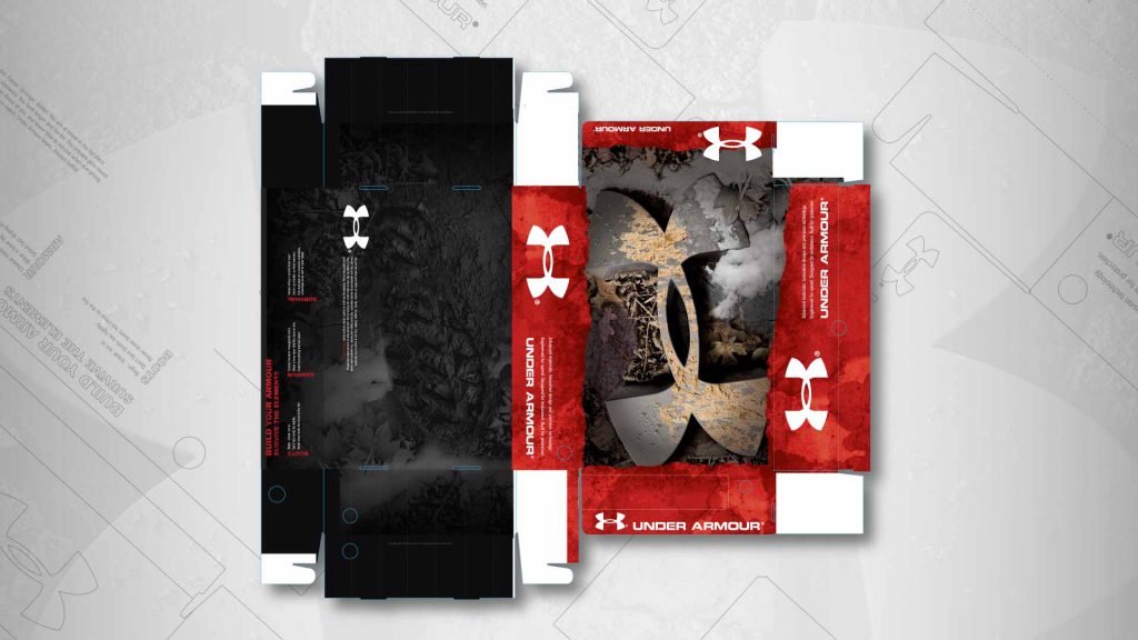 Under Armour Outdoors – Brand and Packaging Design – Fisher Design – Brand and Innovation, Strategy, Design, Packaging