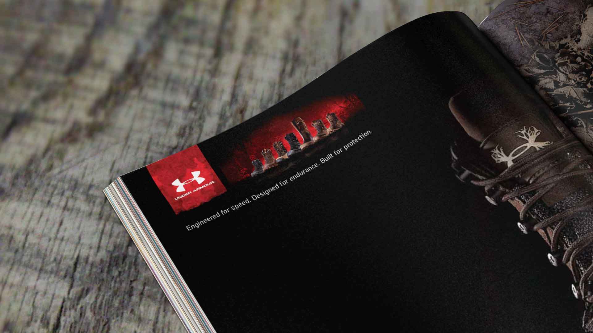 Under Armour Outdoors – Brand and Packaging Design – Fisher Design – Brand and Innovation, Strategy, Design, Packaging
